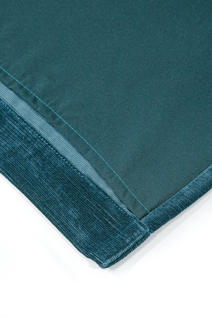 Rayna Kadife Perde Mavi 120x210