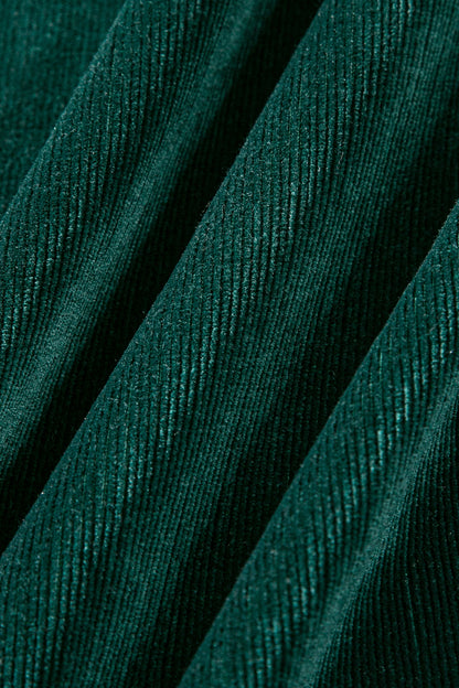 Rayna Kadife Perde Yeşil 120x240