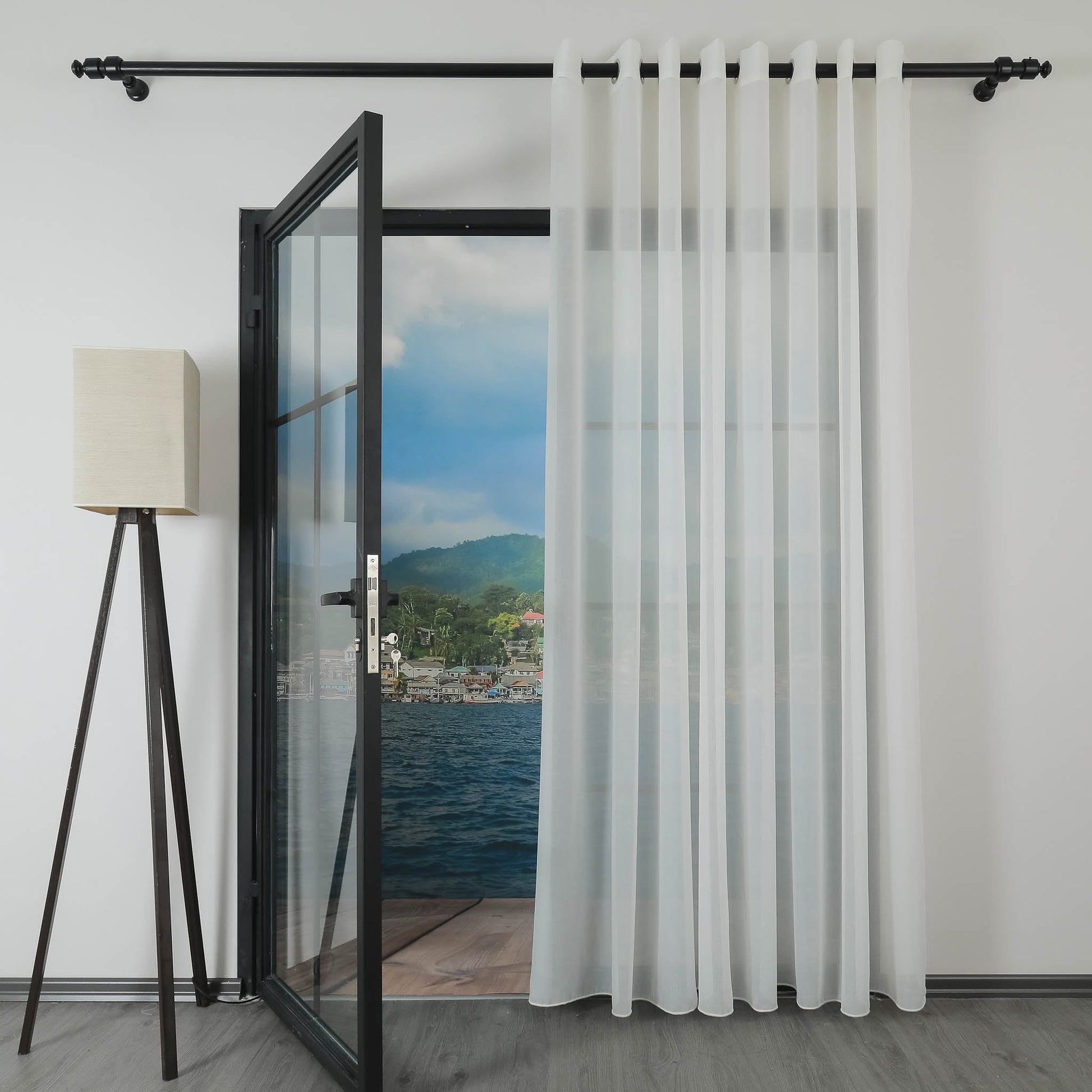 Bodrum 17365 Özel Ölçü Tül Perde