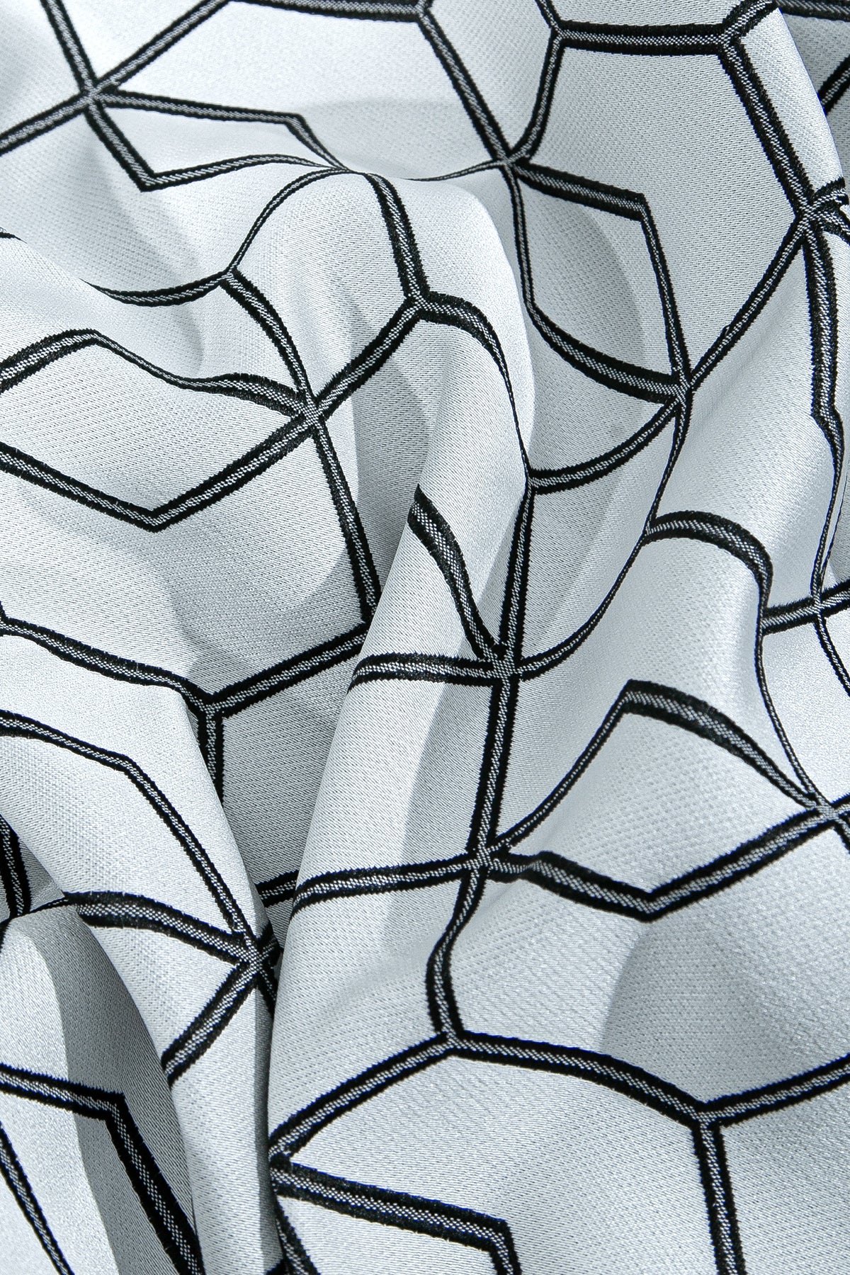 Salvino Fon Perde Beyaz 140x260