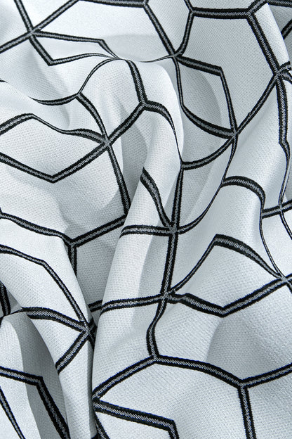 Salvino Fon Perde Beyaz 140x260