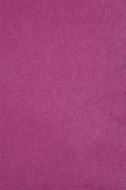 Şerit Kadife Kırlent Kılıfı Pembe 43x43