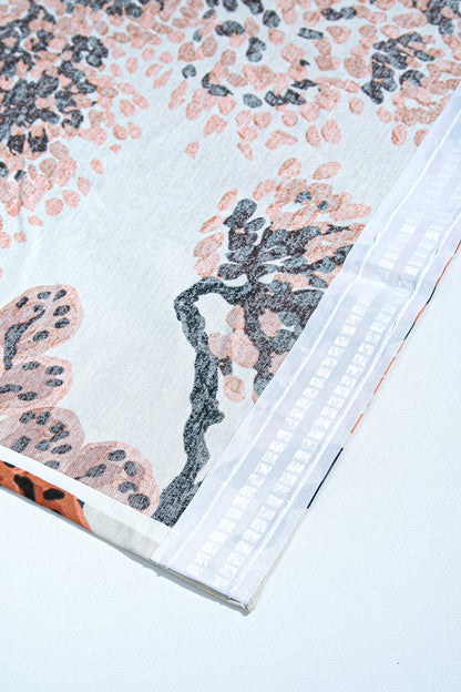 Taiga Fon Perde Bej Turuncu 140x240